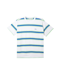Obey 'Twenty Stripes' Tee - White/Multi-1
