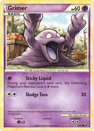 Grimer/90 - Undaunted Reverse Holofoil-1