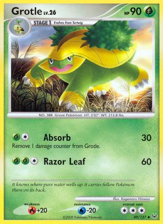 Grotle/127 - Platinum Reverse Holofoil-1