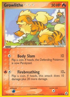Growlithe 55/92 - Legend Maker Reverse Holofoil-1