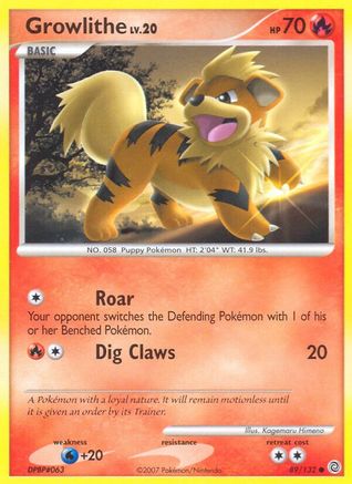 Growlithe 89/132 - Secret Wonders-1