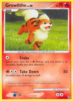 Growlithe 63/111 - Rising Rivals Reverse Holofoil-1