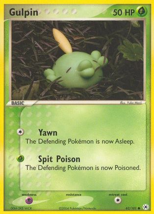 Gulpin 62/101 - Hidden Legends-1