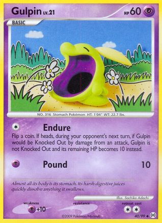 Gulpin (40) 40/99 - Arceus-1