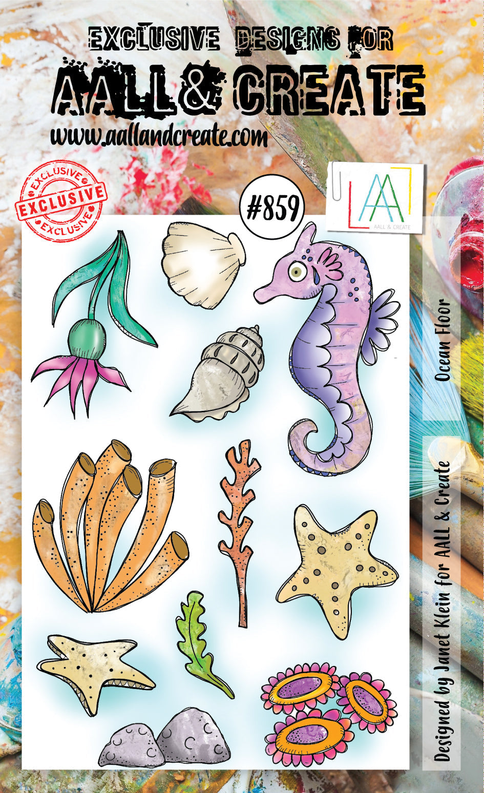 AALL and Create Stamp Set - 859 - Ocean Floor-1