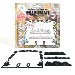 AALL and Create - Die-Cutting Die Set - Curvy Quirks-1