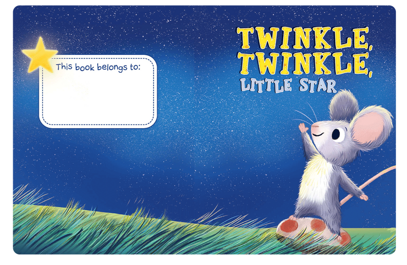 Little Hippo Books - Twinkle, Twinkle, Little Star - Children's Padded Board Book - Ages 0–5-2