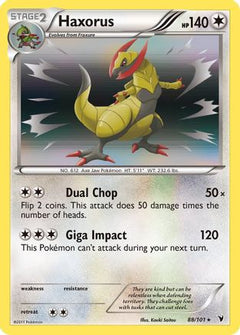 Haxorus/101 - Noble Victories Reverse Holofoil-1