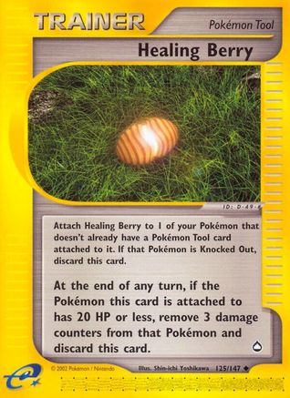 Healing Berry/147 - Aquapolis Reverse Holofoil-1