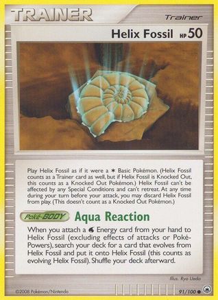 Helix Fossil/100 - Majestic Dawn Reverse Holofoil-1