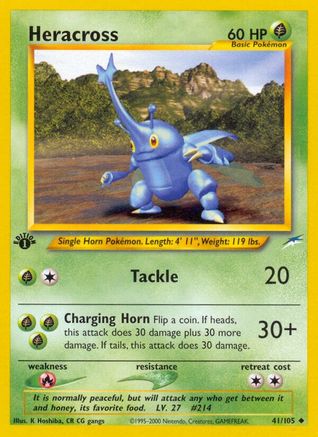 Heracross/105 - Neo Destiny-1