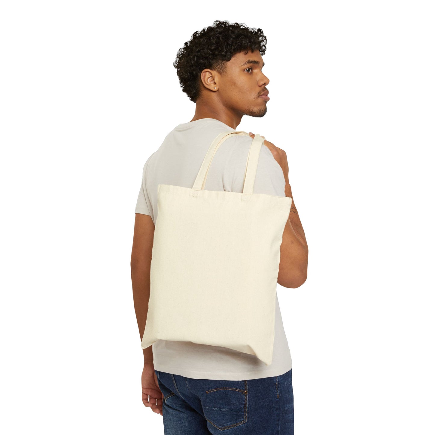 Cotton Canvas Tote Bag "Vintage Vibes Only"