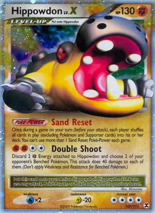 Hippowdon Lv.X/111 - Rising Rivals Holofoil-1
