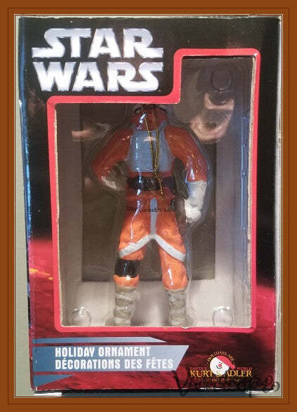 Star Wars Holiday Ornament – Luke Skywalker (Rebel Pilot) – Kurt S. Adler (UPC: 086131617966, Item #05143824)-2