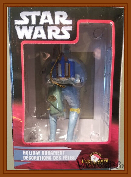 Star Wars Holiday Ornament – Boba Fett (Kurt S. Adler, Resin, UPC: 086131639852)-2