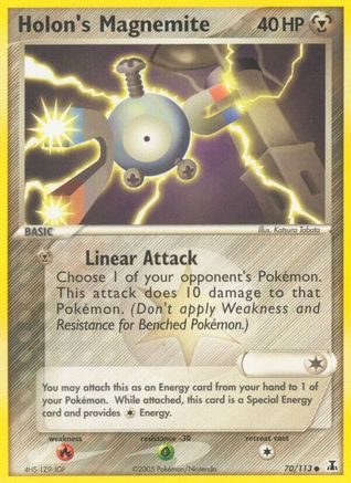 Holon's Magnemite 70/113 - Delta Species Reverse Holofoil-1