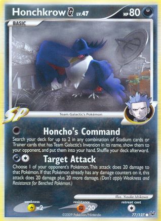 Honchkrow G 77/127 - Platinum-1
