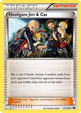 Hooligans Jim & Cas/108 - Dark Explorers Reverse Holofoil-1