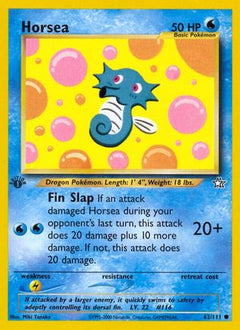 Horsea 62/111 - Neo Genesis 1st Edition-1