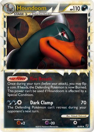 Houndoom (Prime)/90 - Undaunted Holofoil-1