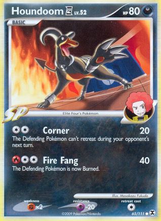 Houndoom E4 65/111 - Rising Rivals-1