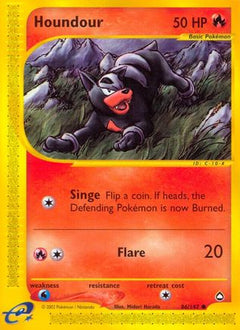 Houndour (86) 86/147 - Aquapolis Reverse Holofoil-1