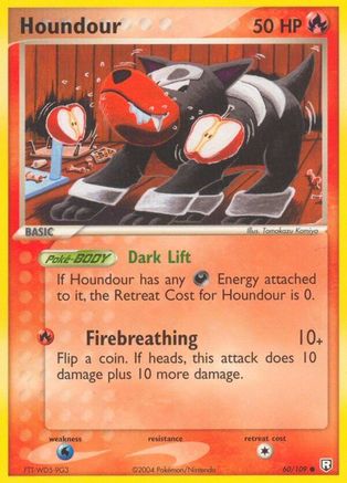 Houndour - 060/109 60/109 - Team Rocket Returns Reverse Holofoil-1