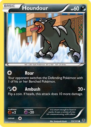 Houndour 55/101 - Plasma Blast-1