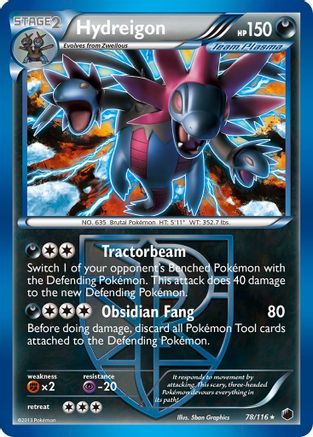 Hydreigon (Team Plasma)/116 - Plasma Freeze Holofoil