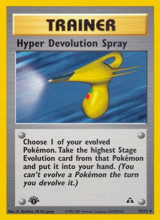 Hyper Devolution Spray 73/75 - Neo Discovery-1