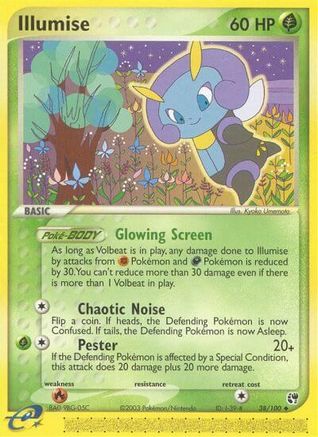 Illumise/100 - Sandstorm Reverse Holofoil-1