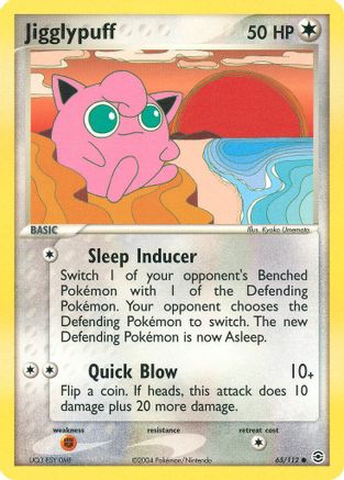 Jigglypuff 65/112 - FireRed & LeafGreen Reverse Holofoil-1