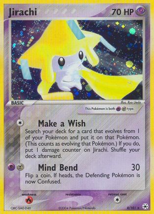 Jirachi 8/101 - Hidden Legends Reverse Holofoil-1