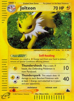 Jolteon (H12)/144 - Skyridge Holofoil-1