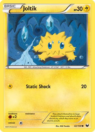 Joltik (42)/108 - Dark Explorers Reverse Holofoil-1