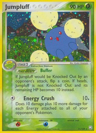 Jumpluff 11/109 - Team Rocket Returns Holofoil-1