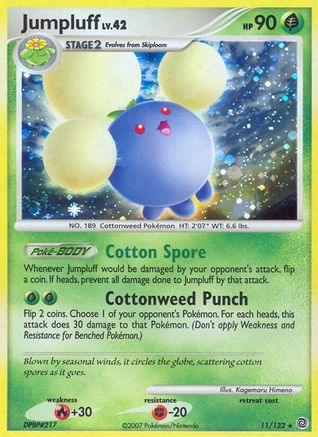 Jumpluff/132 - Secret Wonders Reverse Holofoil-1