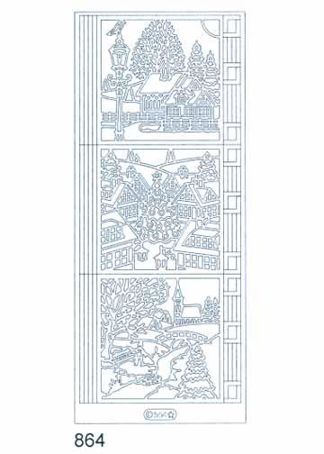 Deco Stickers - Winter Scenes-1