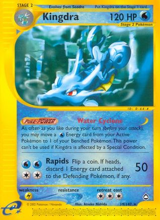 Kingdra (19)/147 - Aquapolis Reverse Holofoil-1