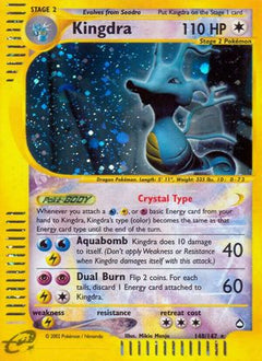 Kingdra (148)/147 - Aquapolis Holofoil-1