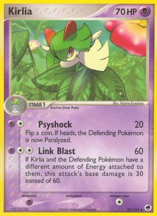 Kirlia 32/101 - Dragon Frontiers-1