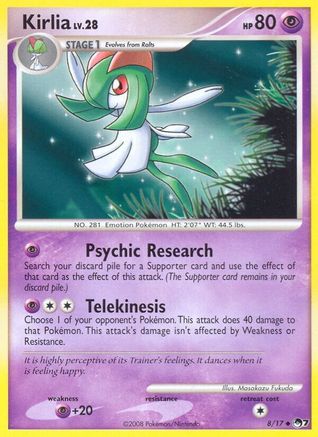 Kirlia/17 - POP Series 7 Holofoil-1