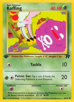 Koffing 58/82 - Team Rocket Unlimited-1