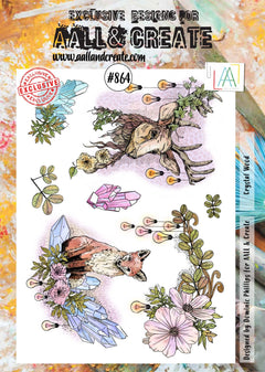 AALL and Create Stamp Set -864 - Crystal Wood-1