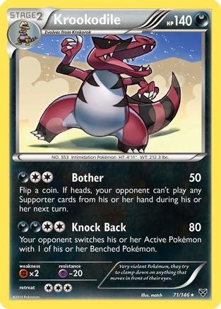 Krookodile/146 - XY Base Set-1