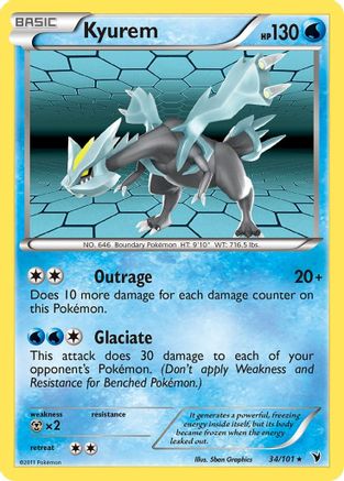 Kyurem/101 - Noble Victories Holofoil-1