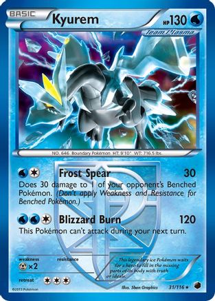 Kyurem (Team Plasma)/116 - Plasma Freeze Reverse Holofoil-1