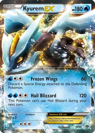 Kyurem EX/99 - Next Destinies Holofoil-1