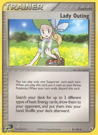 Lady Outing/109 - Ruby and Sapphire Reverse Holofoil