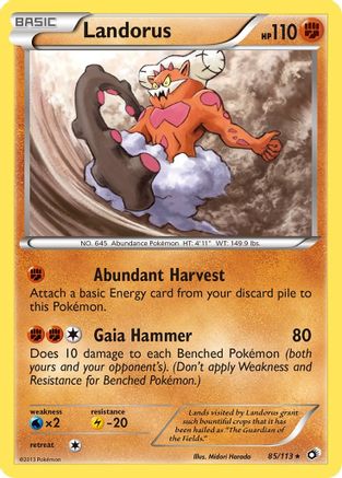 Landorus 85/113 - Legendary Treasures Holofoil-1